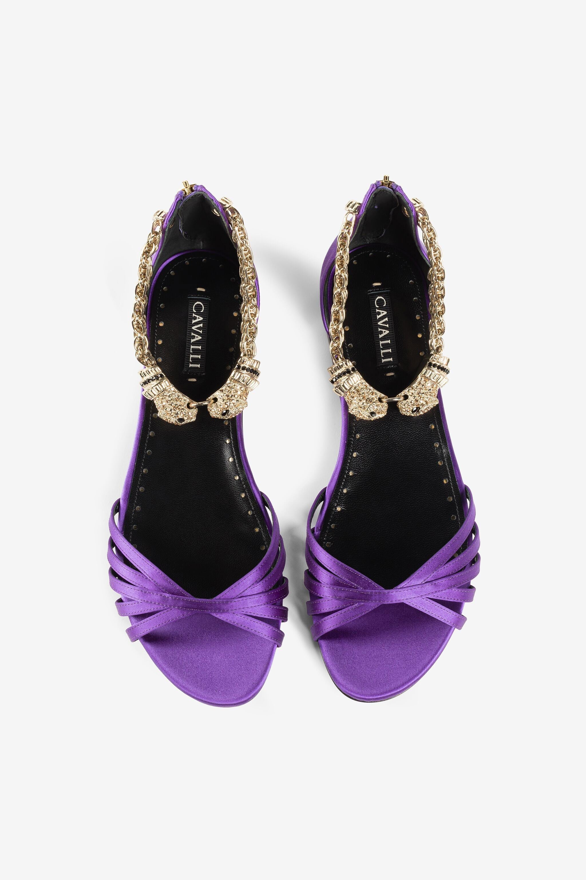 RC Panther Head Sandals Purple OQS034-RA008