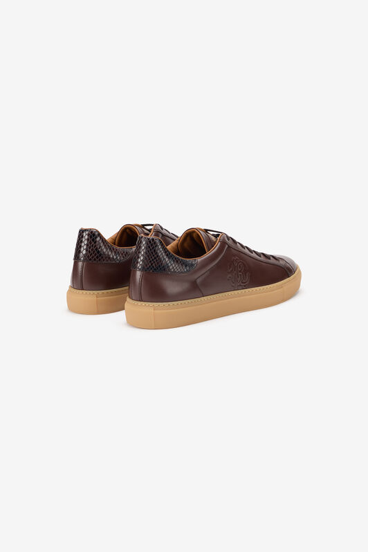 RC Brown Sneakers With Gum Sole RC Brown Sneakers With Gum Sole BROWN TOS00L-PZC15