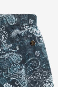 JU Paisley Print Shorts NAVY WJT20U-7MR35