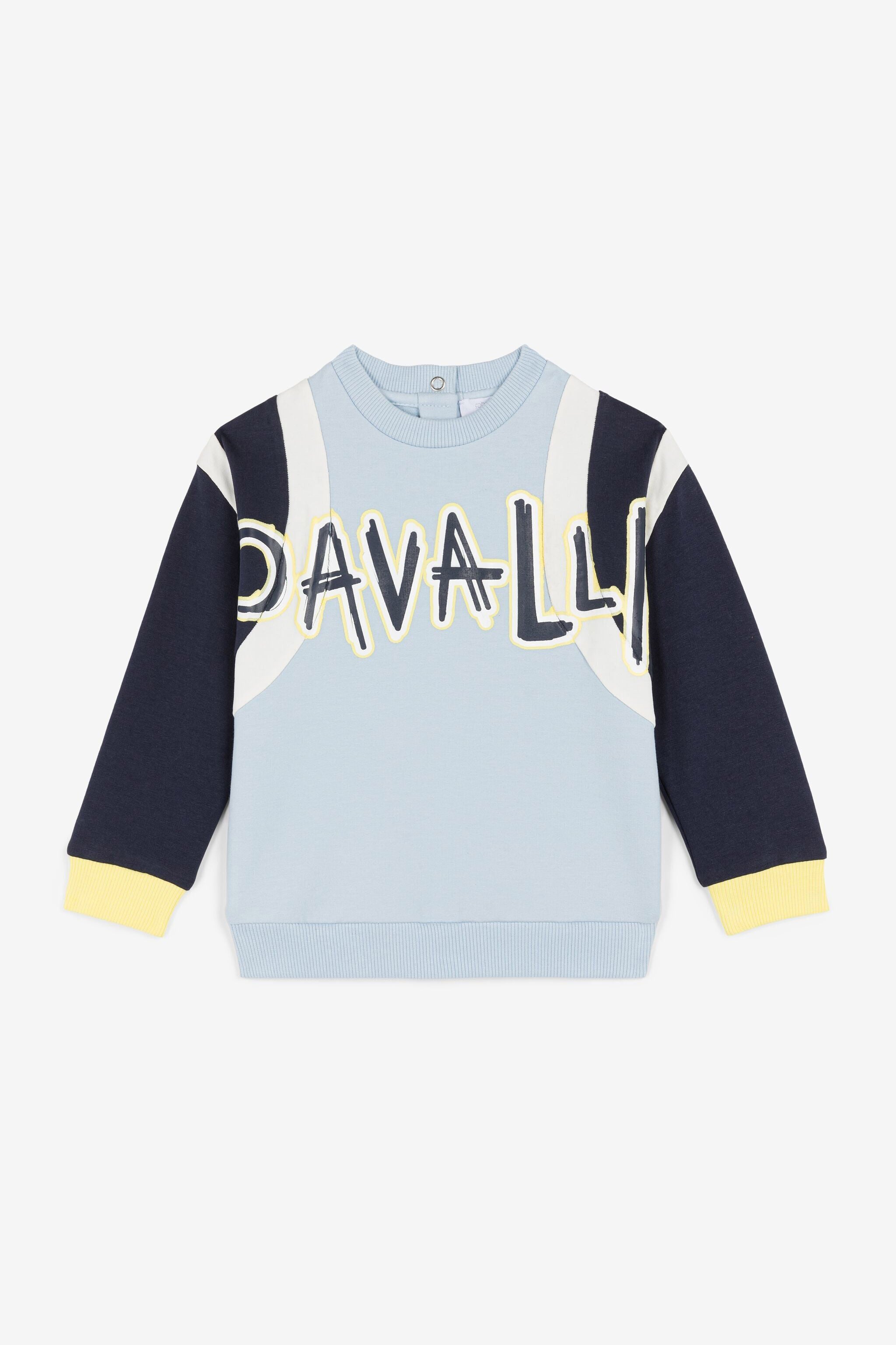 JU Logo-Print Sweatshirt JU Logo-Print Sweatshirt Light blue OJT90B-CF042