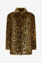 RC Cappotto In Eco-Pelliccia A Stampa Leopardata RC Cappotto In Eco-Pelliccia A Stampa Leopardata Marrone VWT501-FT002