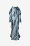 RC Marble-Print Flowing Dress RC Marble-Print Flowing Dress Dark blue UKT117-CTN22