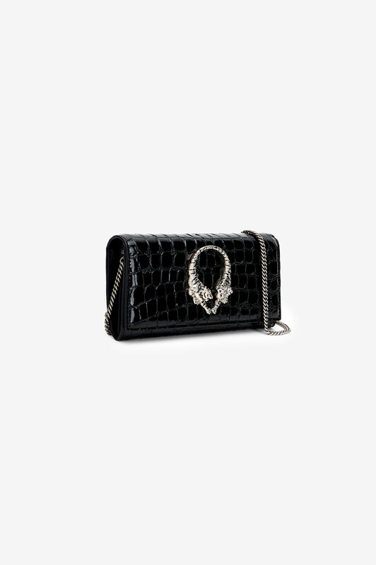 RC Portefeuille Roar En Cuir Avec Chaîne RC Portefeuille Roar En Cuir Avec Chaîne BLACK WKA007-PZE04