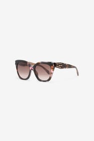 JC Large avant tendance féminin BROWN/PINK HAVANA VALD26-ID268