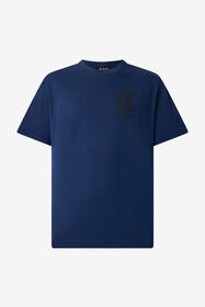 JC Camiseta Con Monograma JC Azul oscuro TFT045-TF062