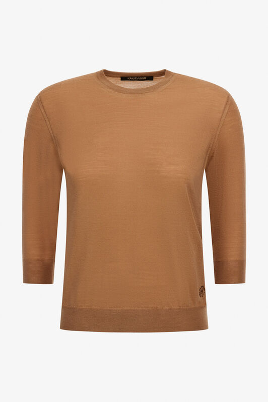 RC Short-sleeved sweater RC Short-sleeved sweater Brown SKM612-MA006