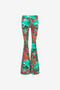 RC Hawaii Print Flared Trousers RC Hawaii Print Flared Trousers Light blue SKT204-LNI84
