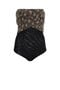 RC Bead-Embellished Wrap-Effect Bodysuit RC Bead-Embellished Wrap-Effect Bodysuit Black GWR629-RT026