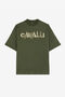 RC Logo-Print Cotton T-Shirt RC Logo-Print Cotton T-Shirt Green RRT62O-JD060