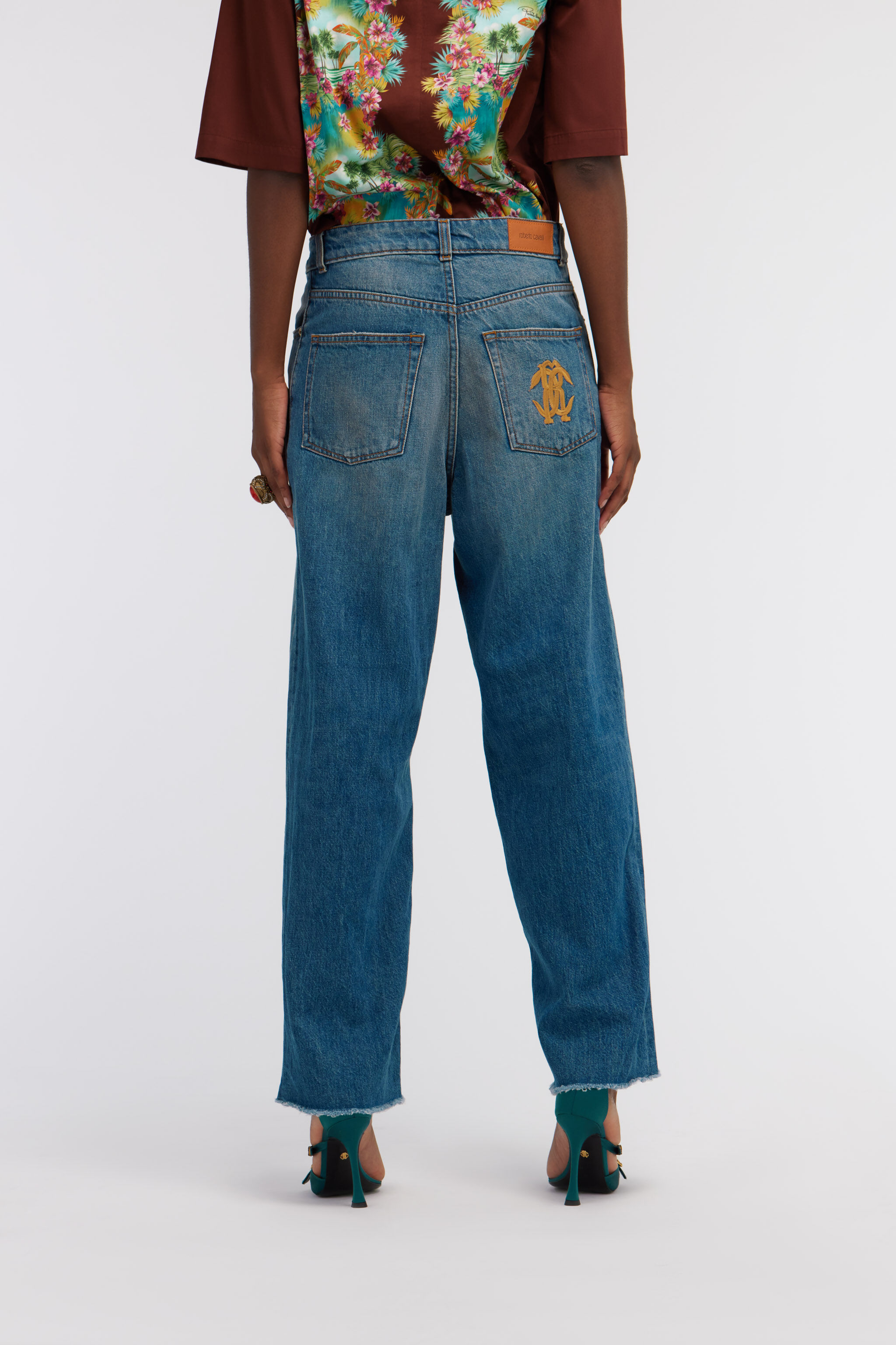 RC Wide leg jeans RC Wide leg jeans Dark blue SKJ206-VT001