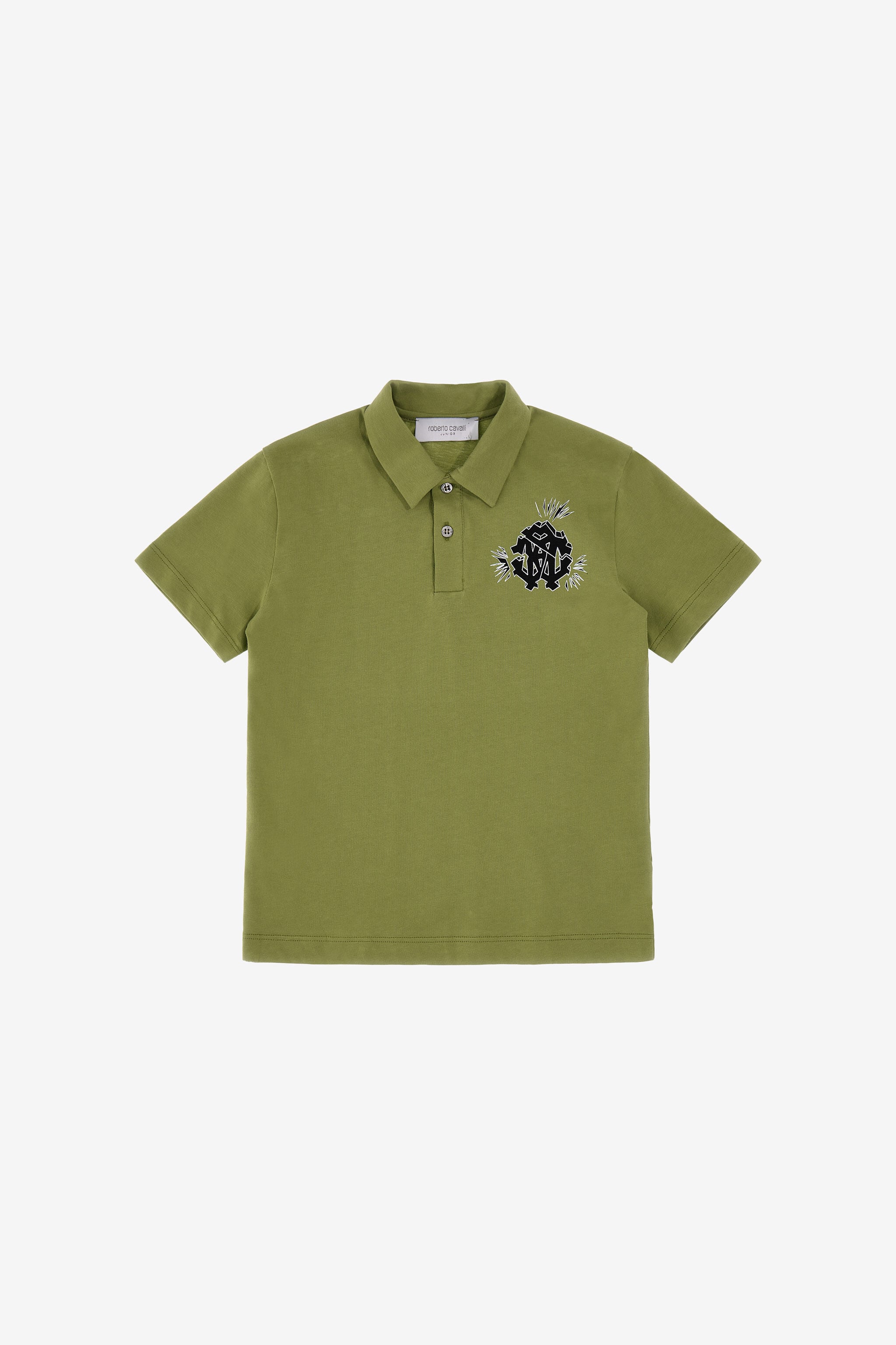 JU Logo polo t-shirt JU Logo polo t-shirt Vert SJT634-JD001