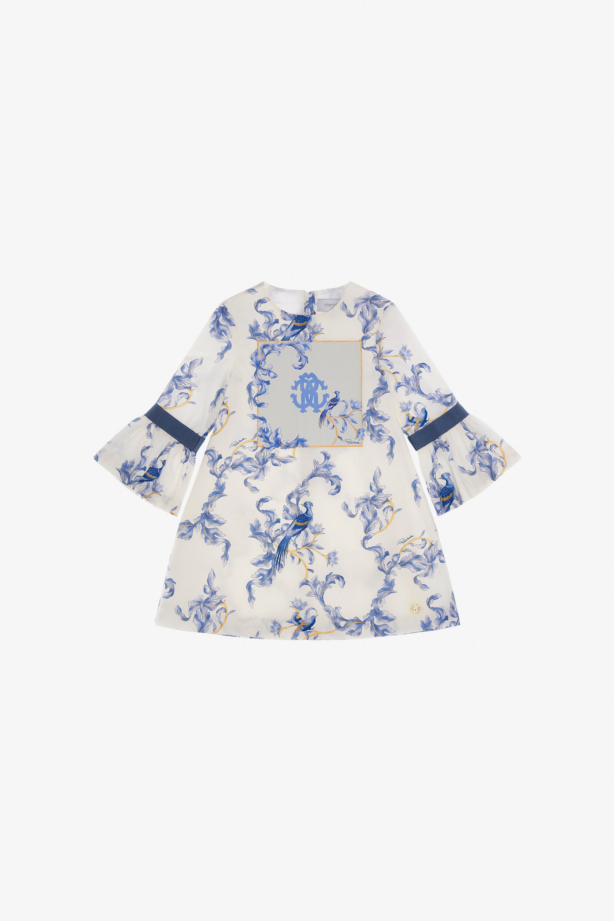 JU Printed Dress JU Printed Dress Light blue SJT146-4FL49