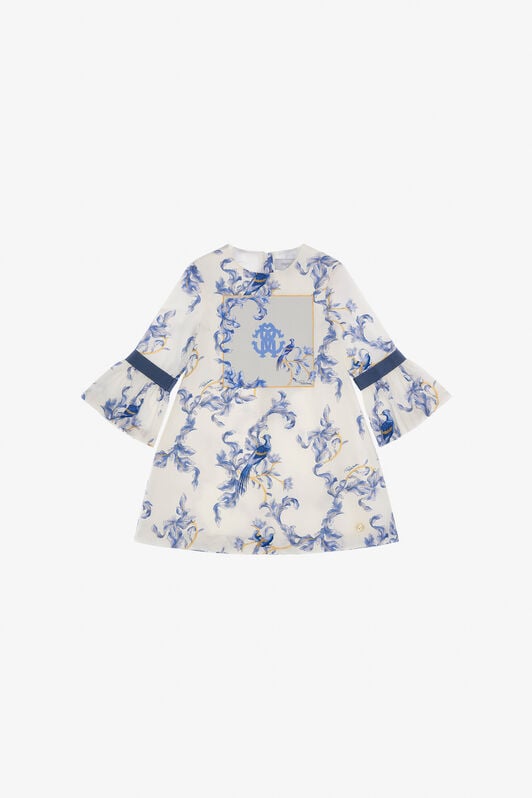 JU Printed Dress JU Printed Dress Light blue SJT146-4FL49