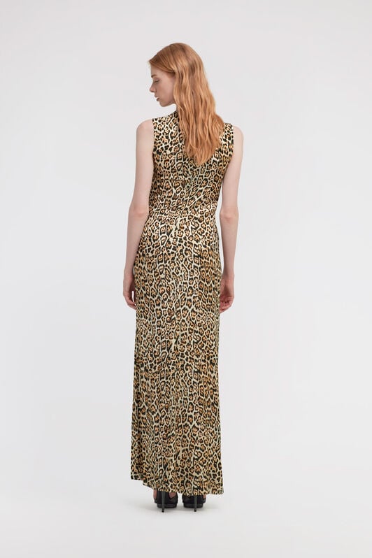 RC Leopard print Dress RC Leopard print Dress NATURAL OOT10B-6DO67