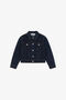 JU Veste en jean pour fille JU Veste en jean pour fille Bleu TJJ42A-DS015