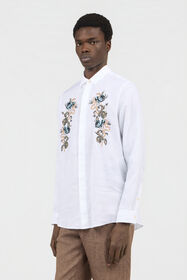 RC White Embroidered Shirt OFF WHITE SOT70K-3HM70