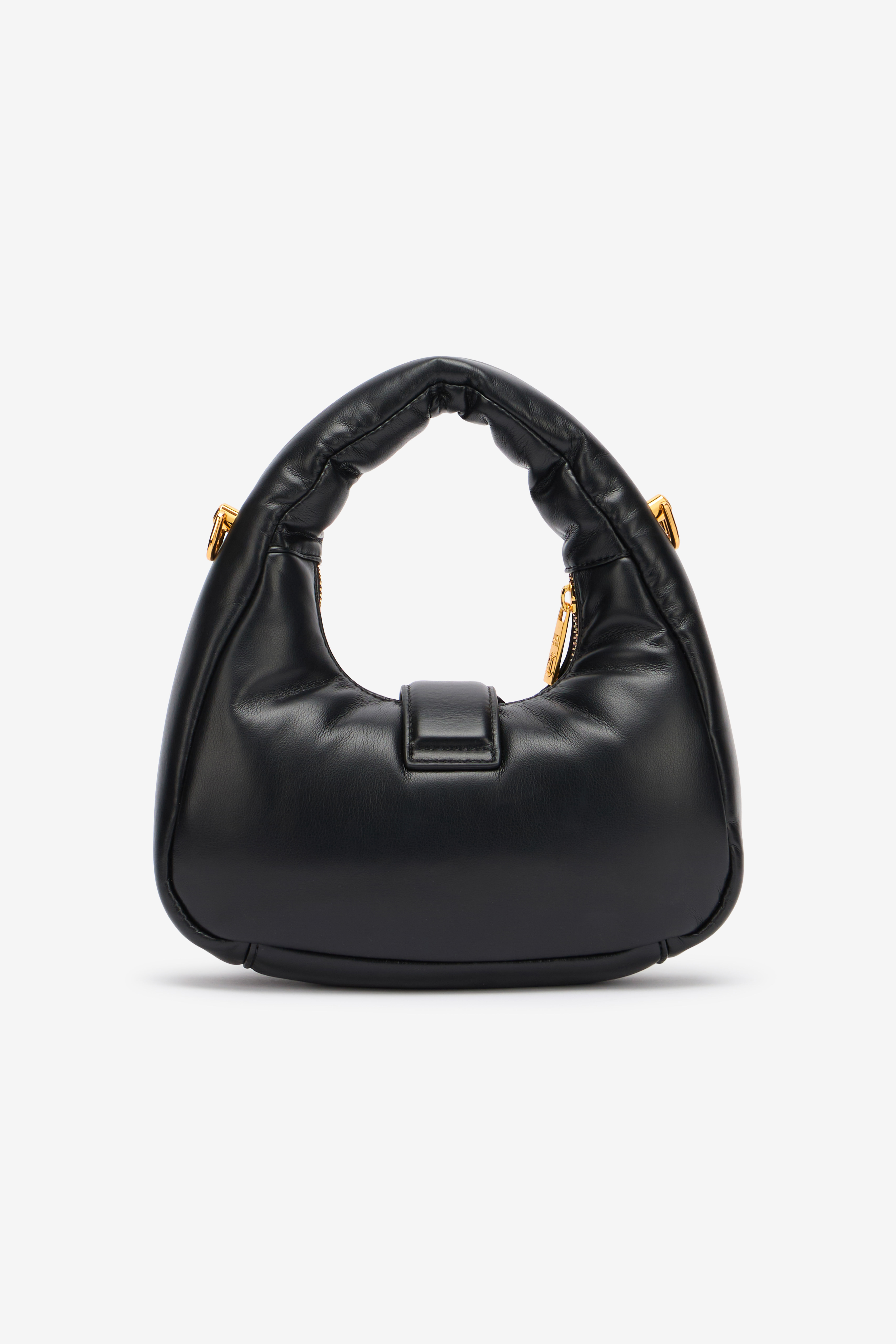 JC Black Shoulder Bag With Snake Motif JC Black Shoulder Bag With Snake Motif BLACK UFB052-UF421