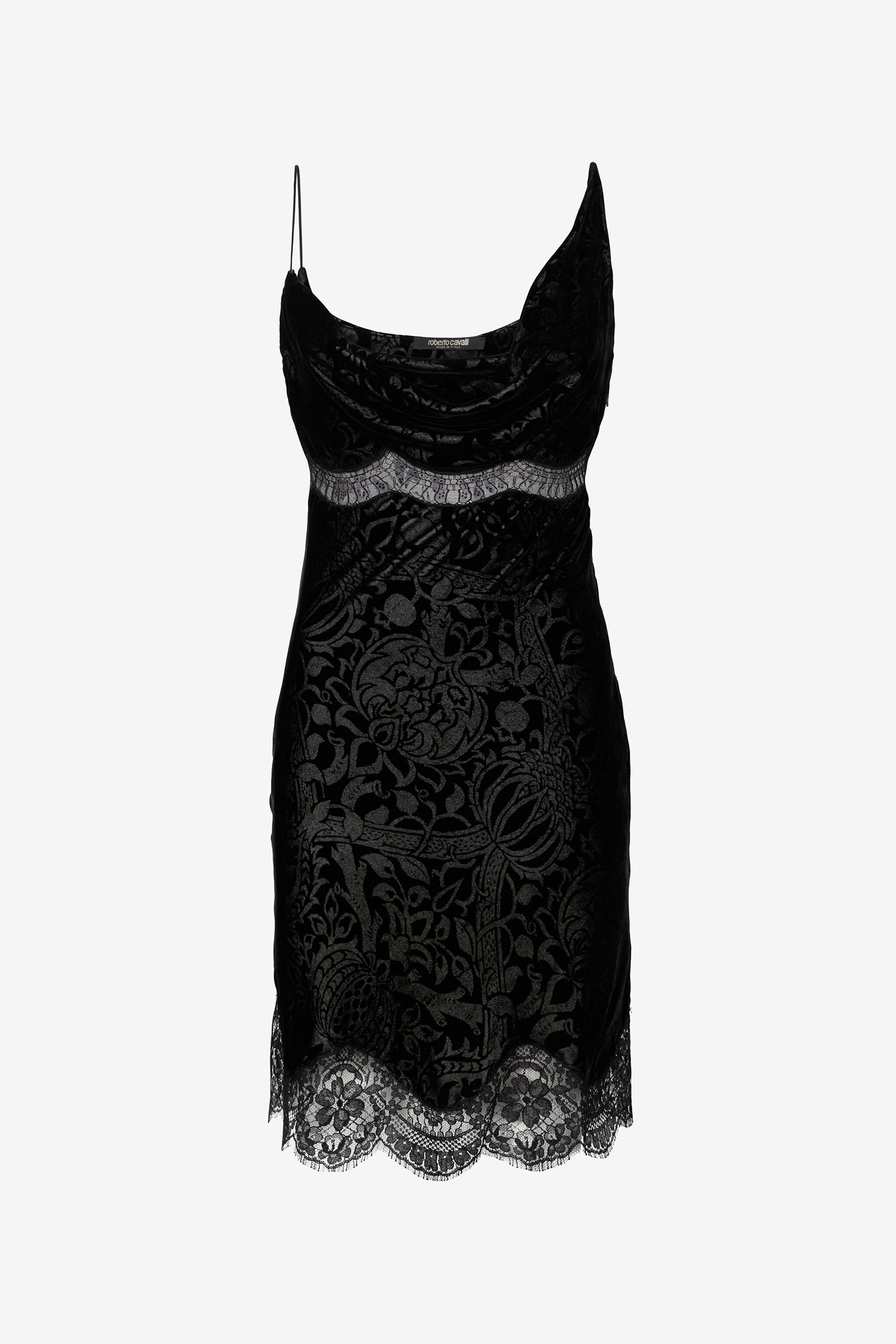 RC Minikleid Mit Spitze RC Minikleid Mit Spitze BLACK TWT119-VUN25