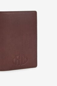 RC Cartera De Dos Pliegues Con Monograma RC Marrón VRA002-PGB00