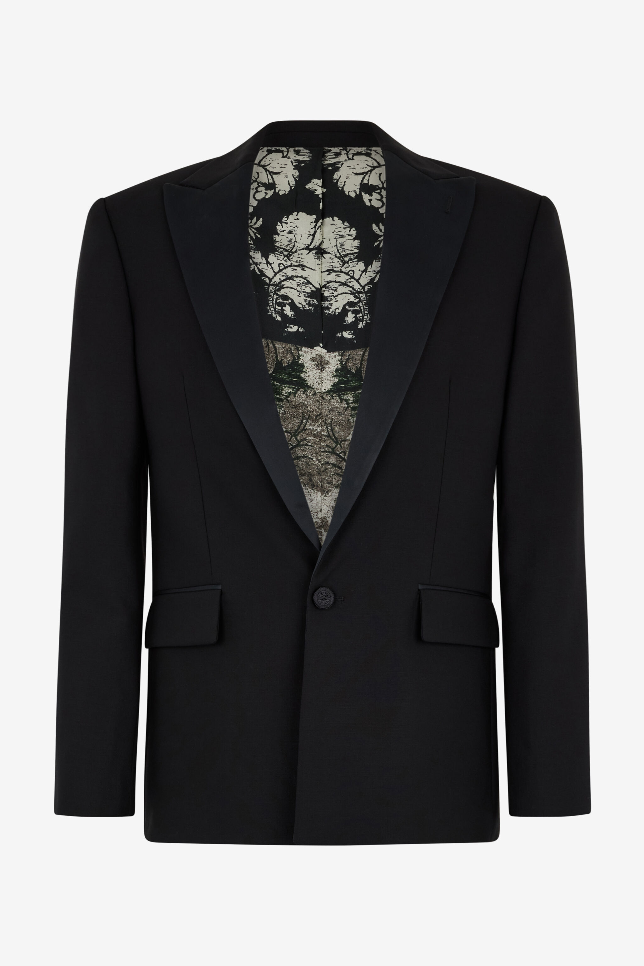 RC Blazer Con Estampado Brocado RC Blazer Con Estampado Brocado Negro TRT410-VW001