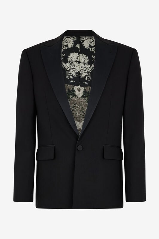 RC Blazer Con Estampado Brocado RC Blazer Con Estampado Brocado Negro TRT410-VW001