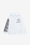 JU Sweat-Shirt À Imprimé Zèbre Et Logo JU Sweat-Shirt À Imprimé Zèbre Et Logo Blanc UJT68B-CF050
