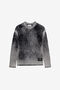 JU Ombré-Strickpullover JU Ombré-Strickpullover BLENDED GREY/BLACK XJM60L-LK001