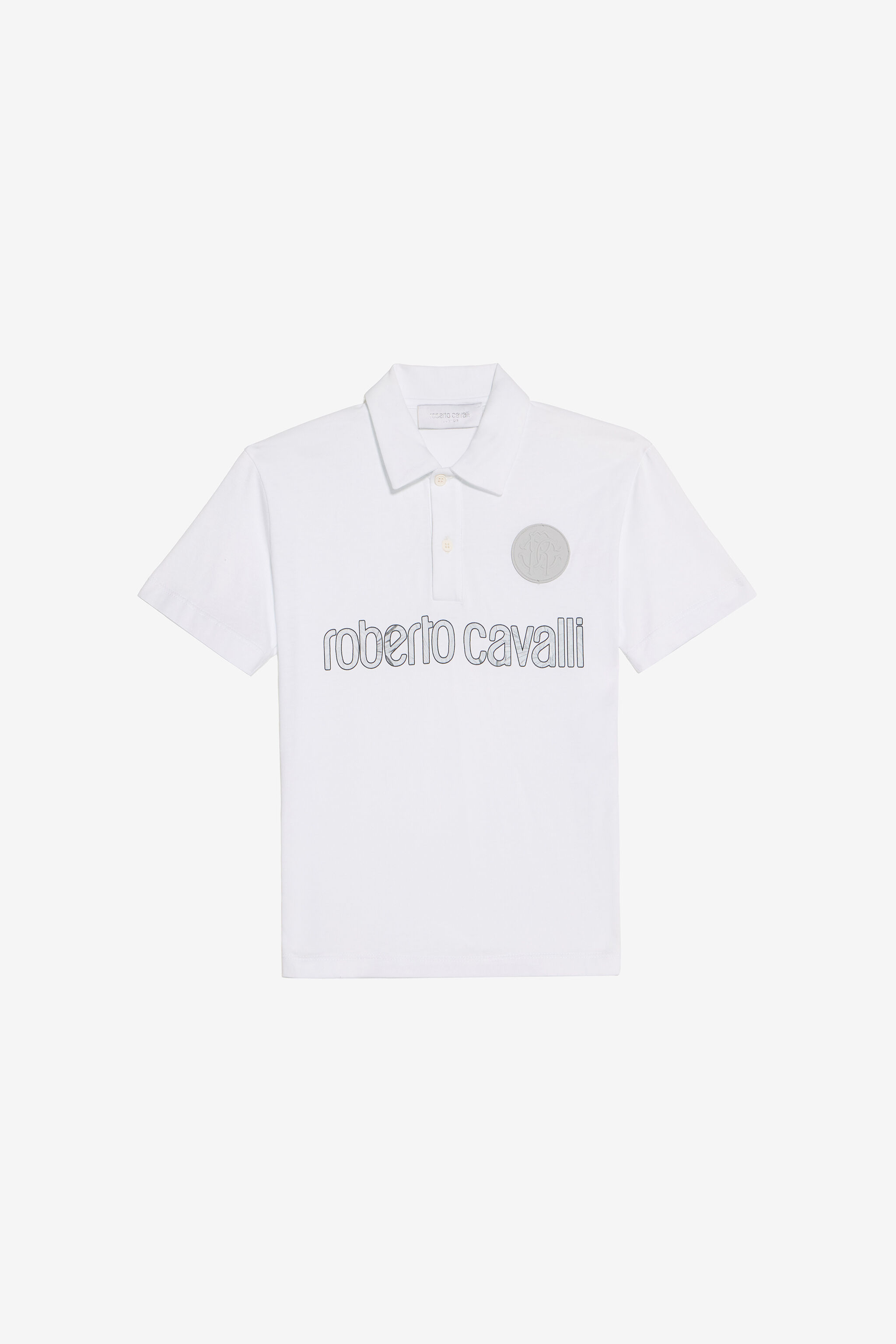 JU White Logo Polo JU White Logo Polo OPTICAL WHITE VJT64E-JD001