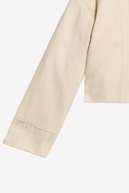 JC Chaqueta De Algodón Beige IVORY PRISTINE WFT41C-FN038