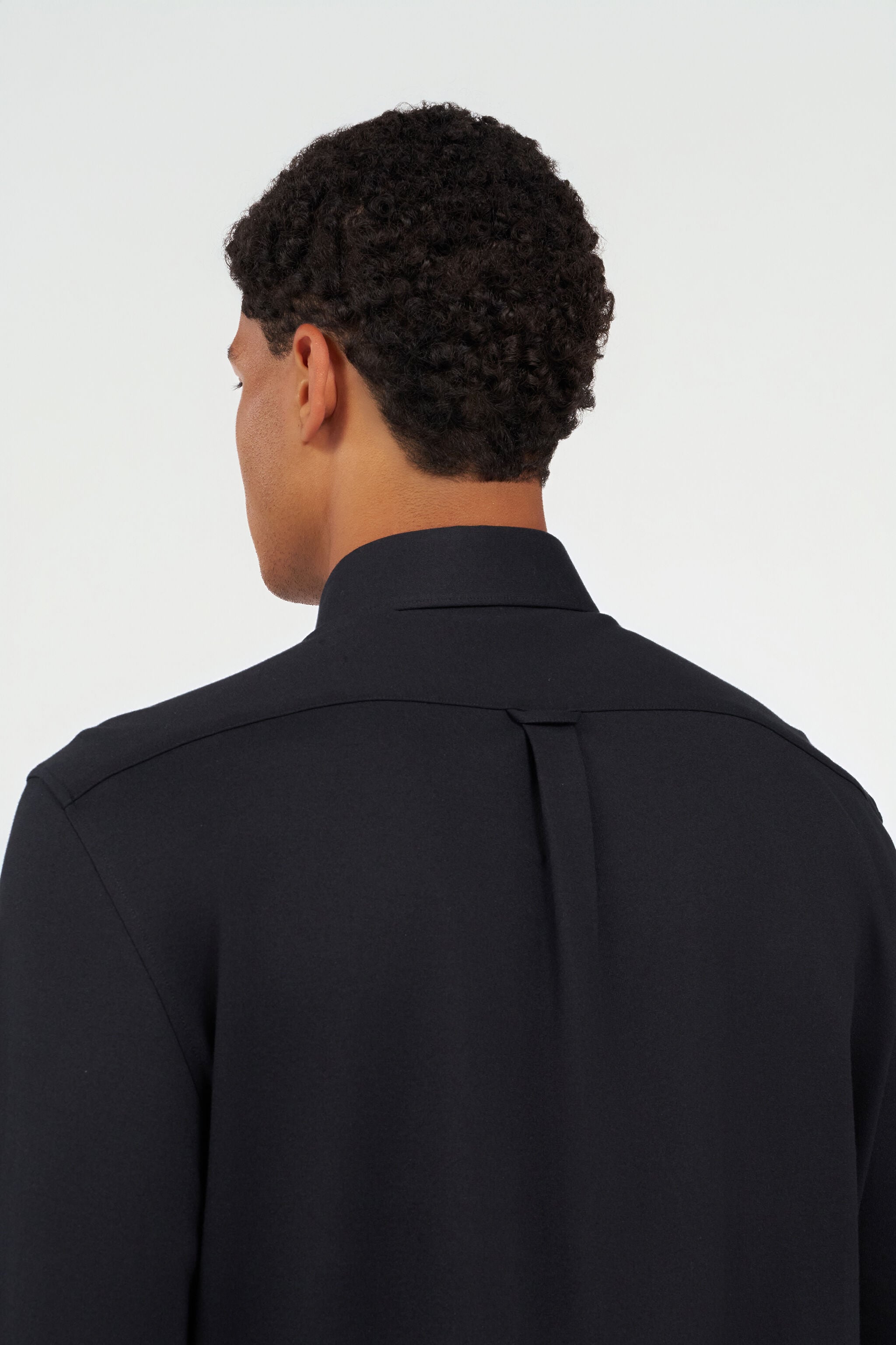 RC Black Shirt With Monogram RC RC Black Shirt With Monogram RC BLACK QOT70H-CE007