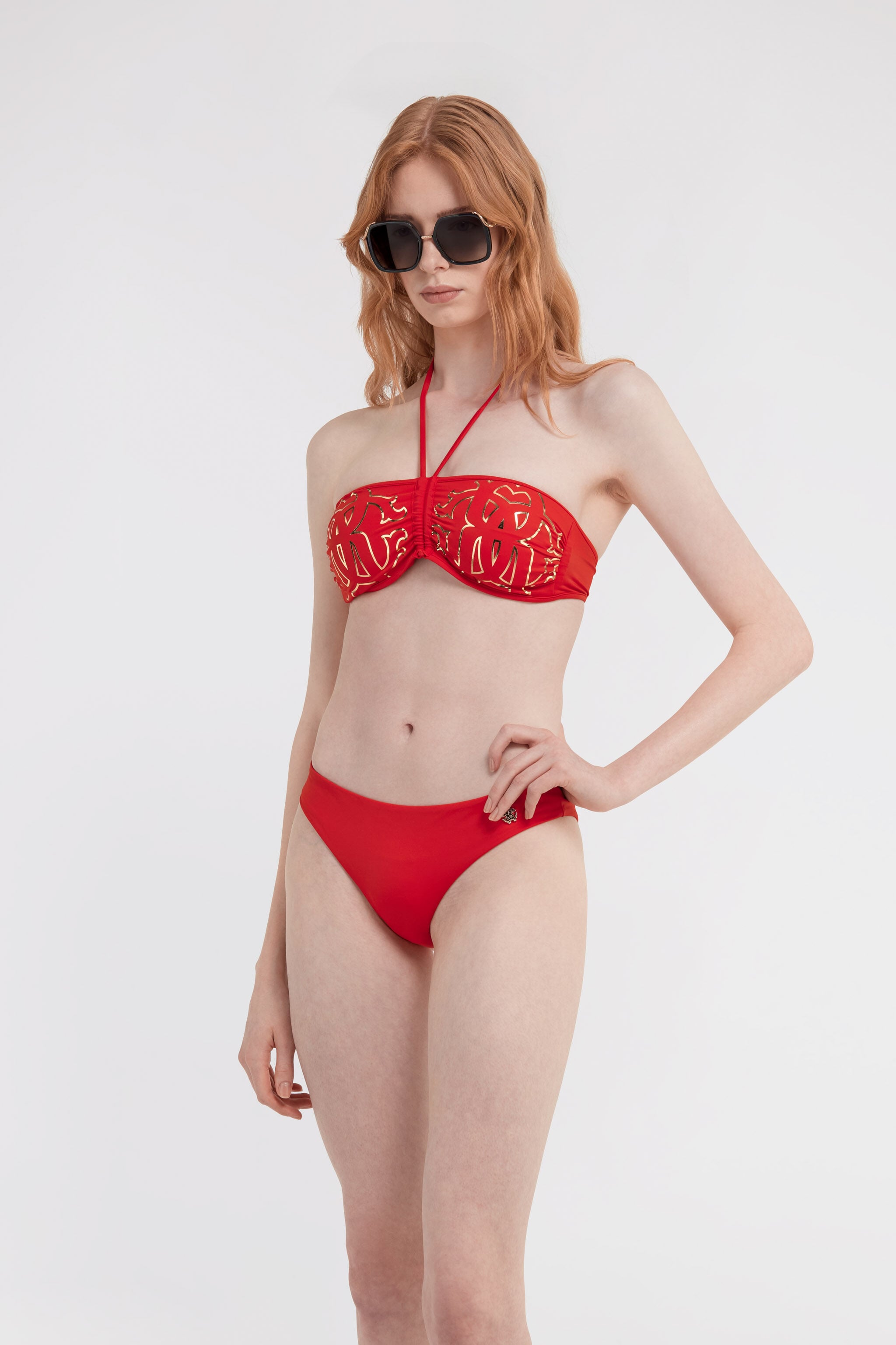 RC Bikini Rouge Logo Monogram RC RC Bikini Rouge Logo Monogram RC Rouge KSW01Y-LL002