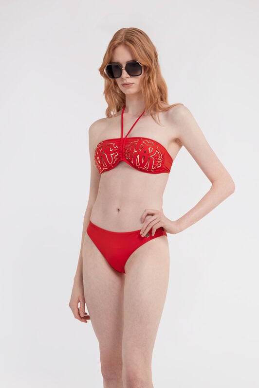 RC Bikini Rouge Logo Monogram RC RC Bikini Rouge Logo Monogram RC Rouge KSW01Y-LL002