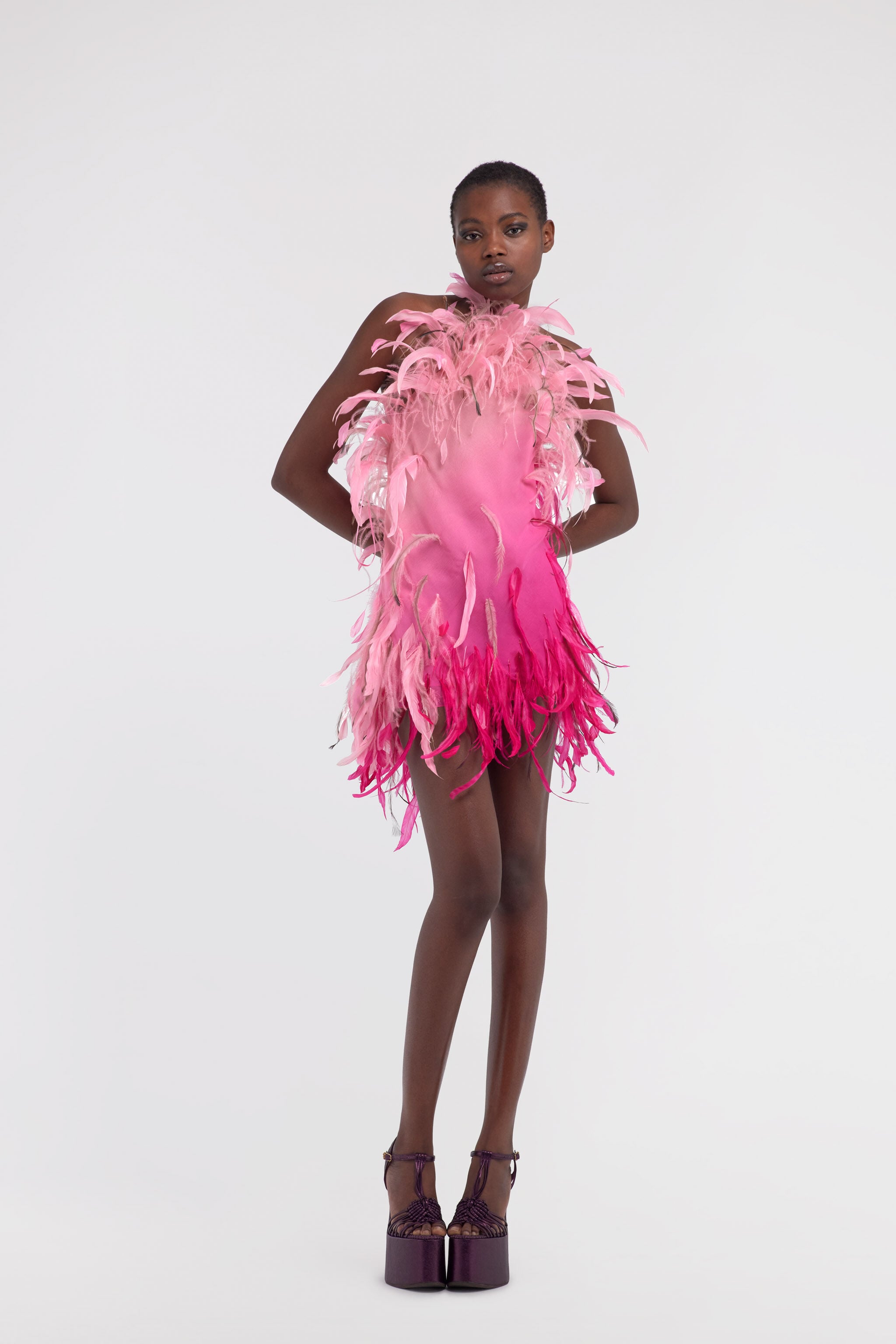 RC Dress with drawstring RC Dress with drawstring Fuchsia SWR144-CC004