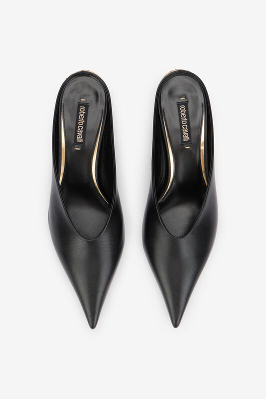RC Black Serpentine Mules BLACK WKS003-PZ319