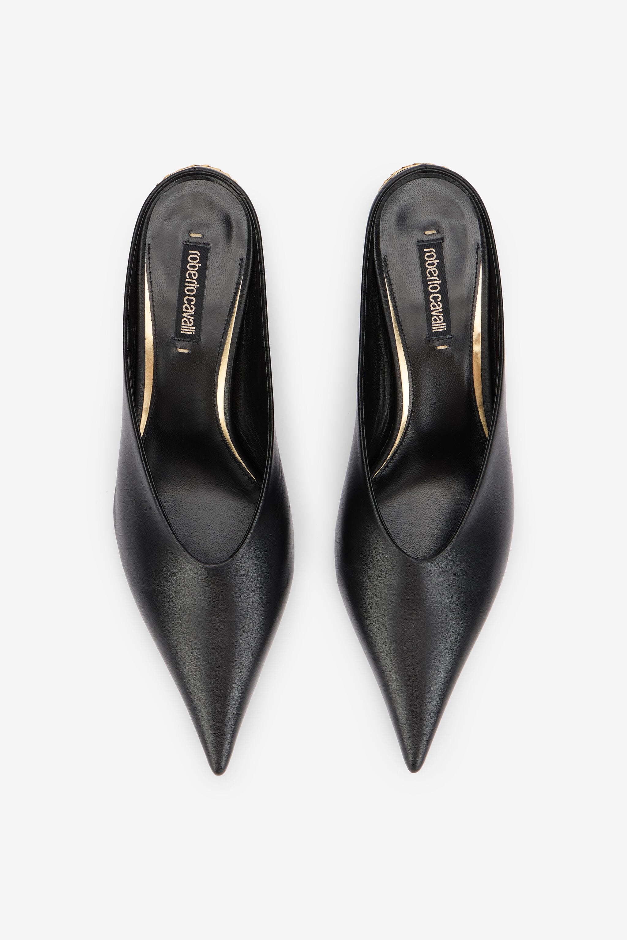 RC Black Serpentine Mules BLACK WKS003-PZ319