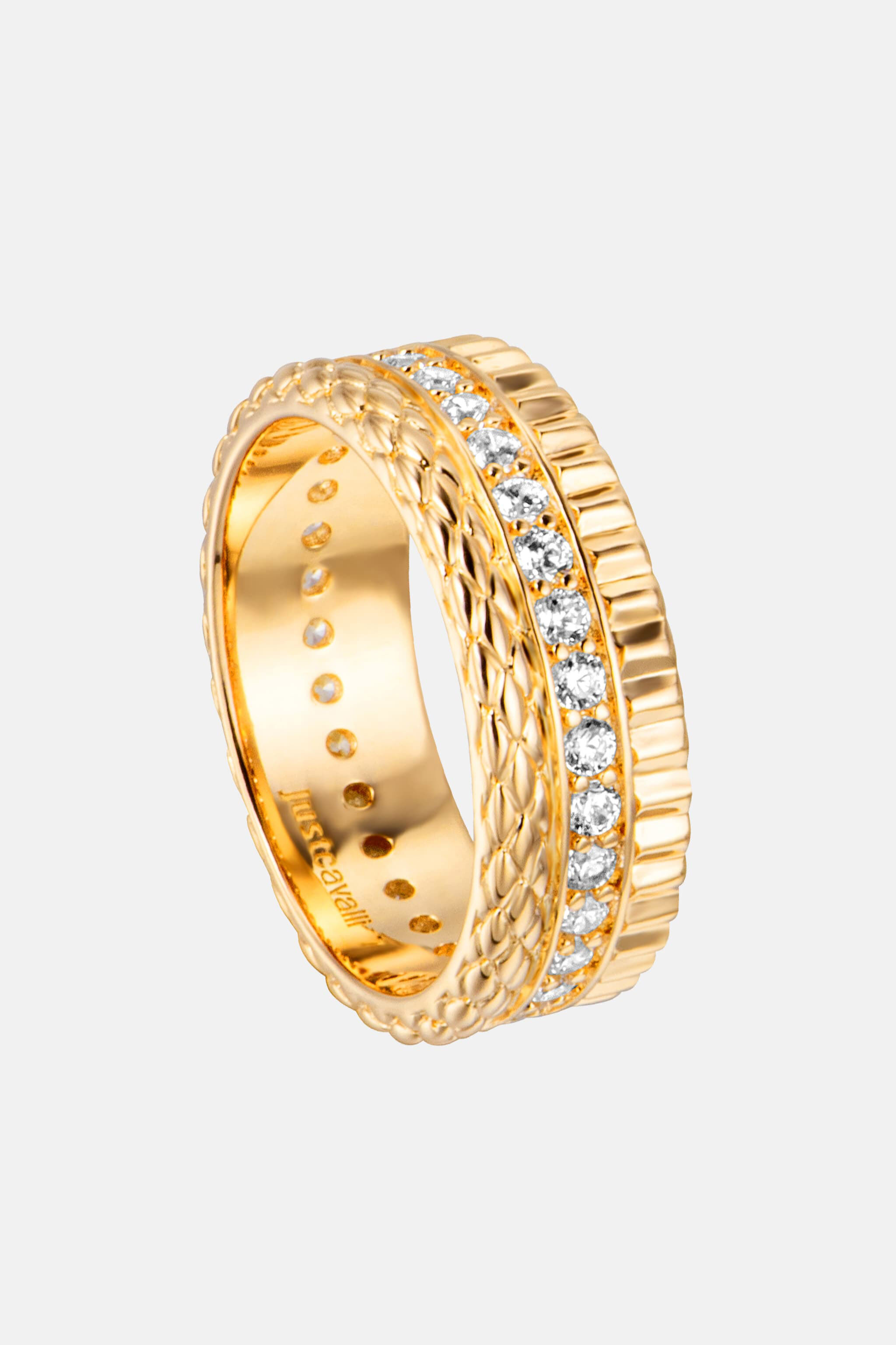 JC Just Cavalli Ring JC Just Cavalli Ring Gold RALT52-IT052
