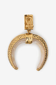 RC Gold Horn Earrings RC Gold Horn Earrings GOLD/BUTTER XQG004-AM041