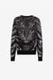 RC Tiger-Intarsia Sweater Grey RRM602-MA006