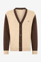 RC Cardigan Avec Écusson Monogramme RC Marron clair VRM670-MQ016
