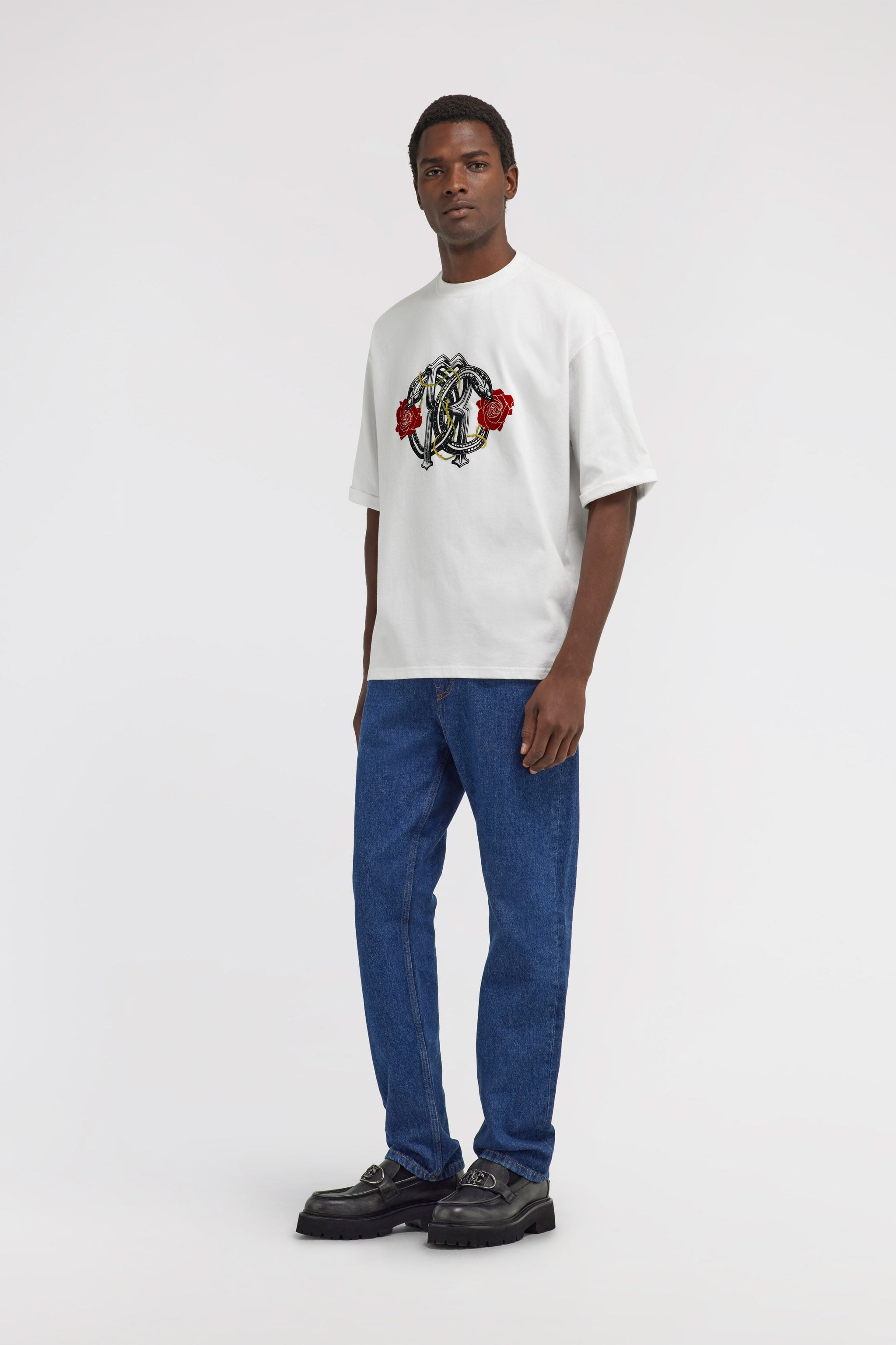RC T-Shirt with RC Monogram White TRT62E-JD060