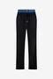 JC Black Trousers With Printed Waistband JC Black Trousers With Printed Waistband BLACK VFT011-VF011