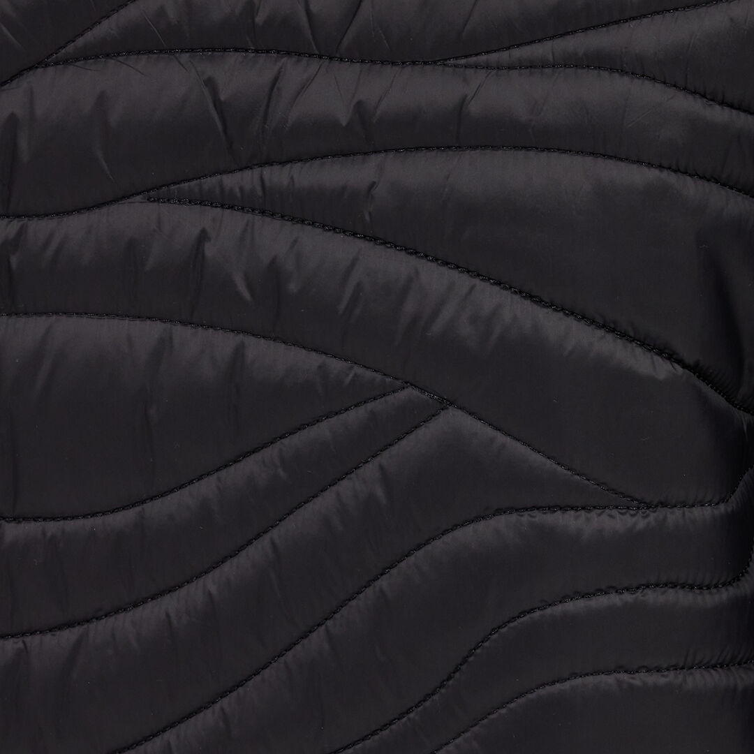 JC Zip Jacket With Quilted Zebra JC Zip Jacket With Quilted Zebra BLACK VFT313-VF463