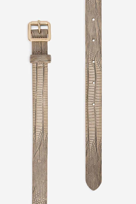 RC Ivory Belt With Cobra Print RC Ivory Belt With Cobra Print Ivory VWC002-PZ119