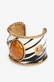 RC Enameled Metal Bracelet RC Enameled Metal Bracelet Or TKG004-AM021