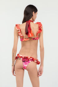 RC Garden Rose And Cheetah Skin Bikini Fuchsia UKW003-HVN75