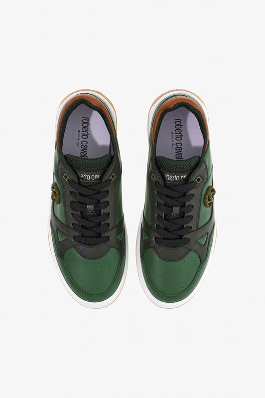 RC RC logo Sneakers RC RC logo Sneakers Dark green SRS045-PZA01