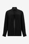 RC Chemise en soie avec détail scintillant RC Chemise en soie avec détail scintillant BLACK WKR706-SY001