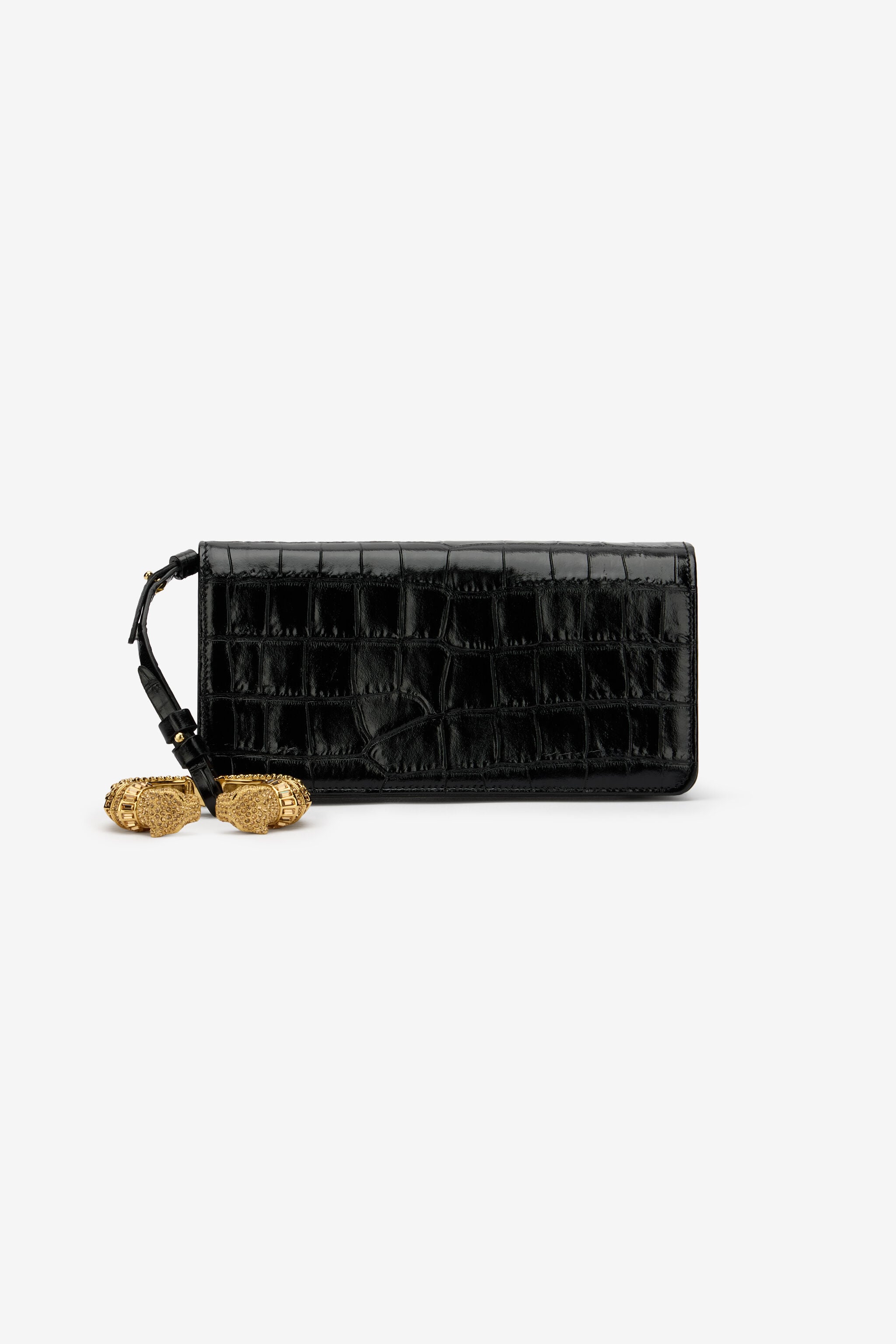 RC Pochette Roar En Cuir Noir BLACK RKB012-PZS16