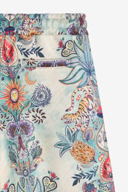 JC Tropical Garden Print Trousers TROPICAL GARDEN WFT22C-2O003