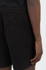 RC Schwarze Bermuda-Shorts aus Baumwolle BLACK SOT20C-FA017